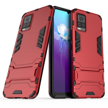Load image into Gallery viewer, PC + TPU Shockproof Protective Case with Holder, For vivo V20, For Xiaomi MI 10T Pro