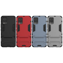 Load image into Gallery viewer, PC + TPU Shockproof Protective Case with Holder, For vivo V20, For Xiaomi MI 10T Pro
