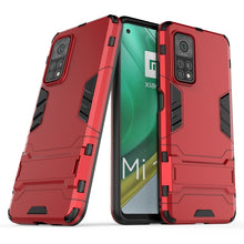 Load image into Gallery viewer, PC + TPU Shockproof Protective Case with Holder, For vivo V20, For Xiaomi MI 10T Pro