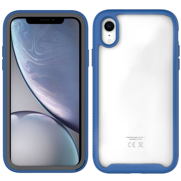Starry Sky Solid Color Series Shockproof PC + TPU Protective Case For iPhone XR