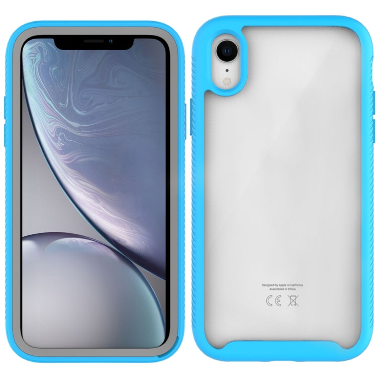 Starry Sky Solid Color Series Shockproof PC + TPU Protective Case For iPhone XR