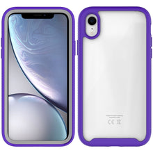 Load image into Gallery viewer, Starry Sky Solid Color Series Shockproof PC + TPU Protective Case For iPhone XR