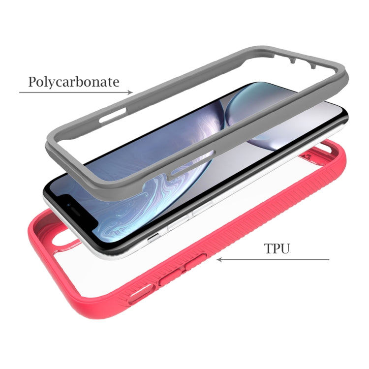 Starry Sky Solid Color Series Shockproof PC + TPU Protective Case For iPhone XR