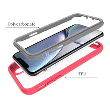 Load image into Gallery viewer, Starry Sky Solid Color Series Shockproof PC + TPU Protective Case For iPhone XR