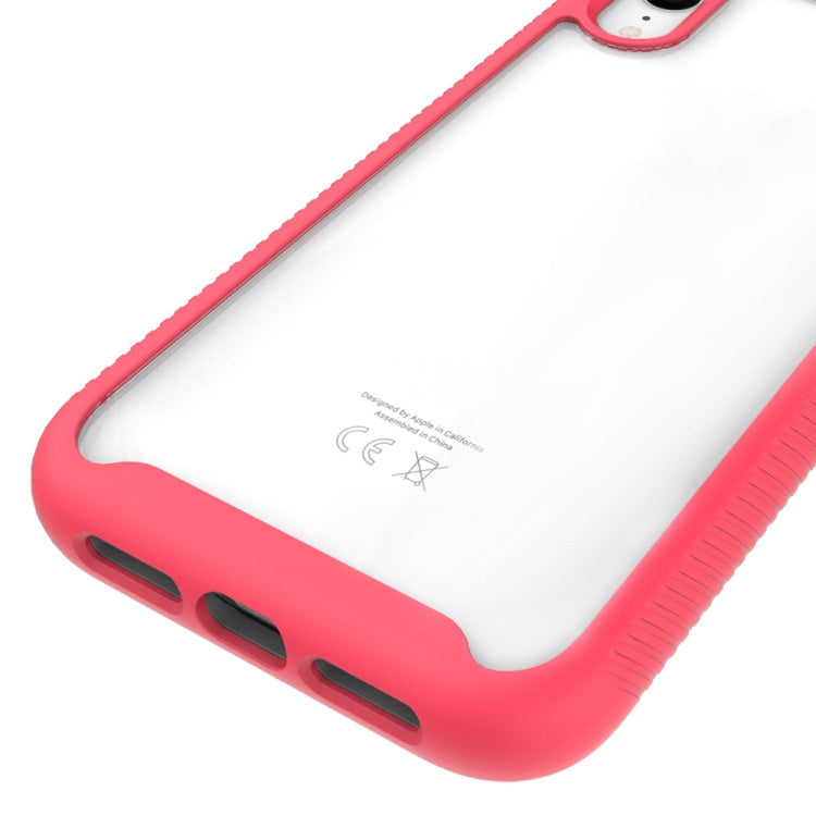 Starry Sky Solid Color Series Shockproof PC + TPU Protective Case For iPhone XR