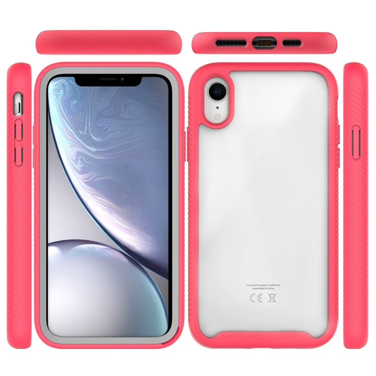 Starry Sky Solid Color Series Shockproof PC + TPU Protective Case For iPhone XR