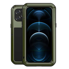 Load image into Gallery viewer, LOVE MEI Metal Shockproof Waterproof Dustproof Protective Case, For iPhone 12 Pro, For iPhone 12 Pro Max