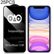 Load image into Gallery viewer, 25 PCS Shockproof Anti-breaking Edge Airbag Tempered Glass Film, For iPhone X / XS (25 PCS), For iPhone XR (25 PCS), For iPhone XS Max (25 PCS), For iPhone 12 mini (25 PCS), For iPhone 12 / 12 Pro (25 PCS), For iPhone 12 Pro Max (25 PCS)               ...