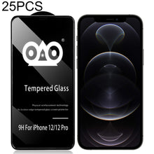Load image into Gallery viewer, 25 PCS Shockproof Anti-breaking Edge Airbag Tempered Glass Film, For iPhone X / XS (25 PCS), For iPhone XR (25 PCS), For iPhone XS Max (25 PCS), For iPhone 12 mini (25 PCS), For iPhone 12 / 12 Pro (25 PCS), For iPhone 12 Pro Max (25 PCS)               ...
