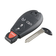 Load image into Gallery viewer, Car Key Shell Remote Control Case for Dodge / Chrysler / Jeep 5-button, For Dodge / Chrysler / Jeep
