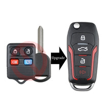 Load image into Gallery viewer, Car Key CWTWB1U345 63 Chip Single Frequency 315 Frequency for Ford 4-button Folding, For Ford