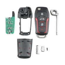 Load image into Gallery viewer, Car Key CWTWB1U345 63 Chip Single Frequency 315 Frequency for Ford 4-button Folding, For Ford