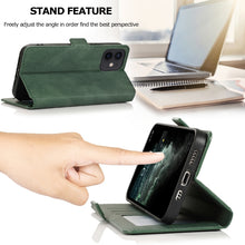 Load image into Gallery viewer, Retro Magnetic Closing Clasp Horizontal Flip Leather Case with Holder &amp; Card Slots &amp; Photo Frame &amp; Wallet, For iPhone 12 mini, For iPhone 12 / 12 Pro, For iPhone 12 Pro Max