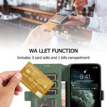 Load image into Gallery viewer, Retro Magnetic Closing Clasp Horizontal Flip Leather Case with Holder &amp; Card Slots &amp; Photo Frame &amp; Wallet, For iPhone 12 mini, For iPhone 12 / 12 Pro, For iPhone 12 Pro Max