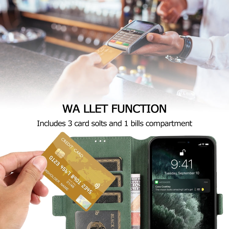Retro Magnetic Closing Clasp Horizontal Flip Leather Case with Holder & Card Slots & Photo Frame & Wallet, For iPhone 12 mini, For iPhone 12 Pro Max