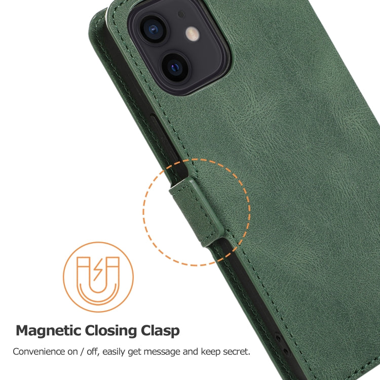 Retro Magnetic Closing Clasp Horizontal Flip Leather Case with Holder & Card Slots & Photo Frame & Wallet, For iPhone 12 mini, For iPhone 12 Pro Max