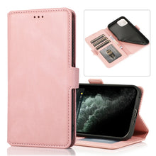 Load image into Gallery viewer, Retro Magnetic Closing Clasp Horizontal Flip Leather Case with Holder &amp; Card Slots &amp; Photo Frame &amp; Wallet, For iPhone 12 mini, For iPhone 12 / 12 Pro, For iPhone 12 Pro Max