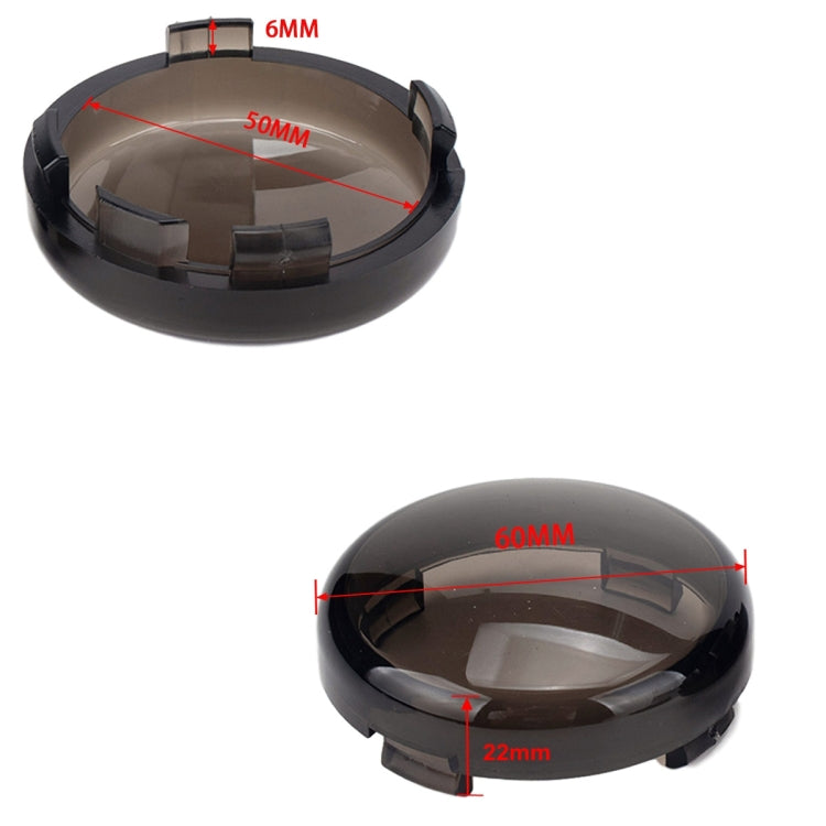 4 PCS Motorcycle Front and Rear Turn Signal Cover / Turn Signal Shell for Harley, 4 PCS