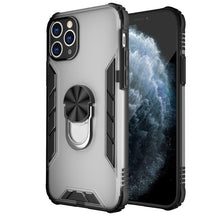 Load image into Gallery viewer, Magnetic Frosted PC + Matte TPU Shockproof Case with Ring Holder, For iPhone 11 Pro, For iPhone 11, For iPhone 11 Pro Max, For iPhone XS / X, For iPhone XS Max, For Samsung Galaxy Note20, For Samsung Galaxy Note20 Ultra
