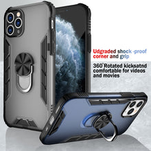 Load image into Gallery viewer, Magnetic Frosted PC + Matte TPU Shockproof Case with Ring Holder, For iPhone 11 Pro, For iPhone 11, For iPhone 11 Pro Max, For iPhone XS / X, For iPhone XS Max, For Samsung Galaxy Note20, For Samsung Galaxy Note20 Ultra