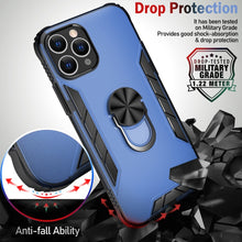 Load image into Gallery viewer, Magnetic Frosted PC + Matte TPU Shockproof Case with Ring Holder, For iPhone 11 Pro, For iPhone 11, For iPhone 11 Pro Max, For iPhone XS / X, For iPhone XS Max, For Samsung Galaxy Note20, For Samsung Galaxy Note20 Ultra