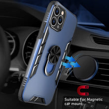 Load image into Gallery viewer, Magnetic Frosted PC + Matte TPU Shockproof Case with Ring Holder, For iPhone 11 Pro, For iPhone 11, For iPhone 11 Pro Max, For iPhone XS / X, For iPhone XS Max, For Samsung Galaxy Note20, For Samsung Galaxy Note20 Ultra