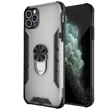 Load image into Gallery viewer, Magnetic Frosted PC + Matte TPU Shockproof Case with Ring Holder, For iPhone 11 Pro, For iPhone 11, For iPhone 11 Pro Max, For iPhone XS / X, For iPhone XS Max, For Samsung Galaxy Note20, For Samsung Galaxy Note20 Ultra