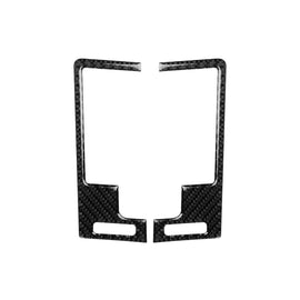 Car Carbon Fiber Center Ventilation Exhaust Decorative Sticker for Nissan 350z 2006-2009, Center Ventilation Exhaust