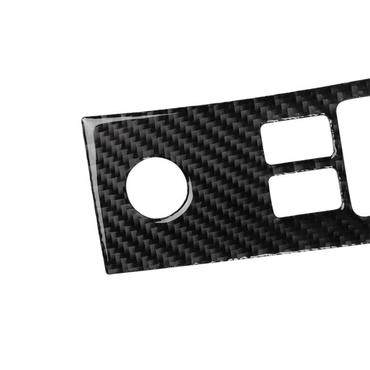 Car Carbon Fiber Glass Lift Decorative Sticker for Nissan 350z 2006-2009, Right Drive, Glass Lift, Right Drive
