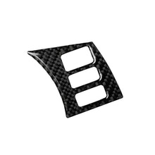 Load image into Gallery viewer, Car Carbon Fiber Steering Wheel Button Frame Decorative Sticker for Nissan 350z 2006-2009, Steering Wheel Button Frame