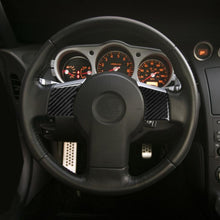 Load image into Gallery viewer, Car Carbon Fiber Steering Wheel Decorative Sticker for Nissan 350z 2006-2009, Steering Wheel