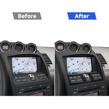 Load image into Gallery viewer, Car Carbon Fiber Navigation System Control Decorative Sticker for Nissan 350z 2006-2009, Navigation System Control