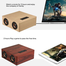 Load image into Gallery viewer, Q5 Wooden Bluetooth Speaker, Support TF Card &amp; 3.5mm AUX, Q5