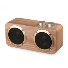 Load image into Gallery viewer, Q7 Subwoofer Wooden Bluetooth Speaker, Support TF Card &amp; U Disk &amp; 3.5mm AUX, Q7