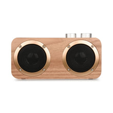 Load image into Gallery viewer, Q7 Subwoofer Wooden Bluetooth Speaker, Support TF Card &amp; U Disk &amp; 3.5mm AUX, Q7