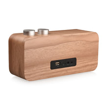 Load image into Gallery viewer, Q7 Subwoofer Wooden Bluetooth Speaker, Support TF Card &amp; U Disk &amp; 3.5mm AUX, Q7