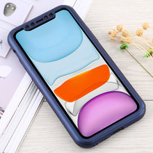 Load image into Gallery viewer, Shockproof PC Full Coverage Protective Case with Tempered Glass Film, For iPhone 12 mini, For iPhone 12 / 12 Pro, For iPhone 12 Pro Max