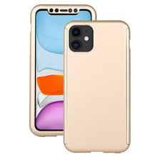 Load image into Gallery viewer, Shockproof PC Full Coverage Protective Case with Tempered Glass Film, For iPhone 12 mini, For iPhone 12 / 12 Pro, For iPhone 12 Pro Max