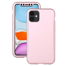 Load image into Gallery viewer, Shockproof PC Full Coverage Protective Case with Tempered Glass Film, For iPhone 12 mini, For iPhone 12 / 12 Pro, For iPhone 12 Pro Max