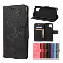 Load image into Gallery viewer, Butterflies Embossing Horizontal Flip Leather Case with Holder &amp; Card Slots &amp; Wallet, For Samsung Galaxy A42 5G, For Nokia 2.4