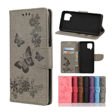 Load image into Gallery viewer, Butterflies Embossing Horizontal Flip Leather Case with Holder &amp; Card Slots &amp; Wallet, For Samsung Galaxy A42 5G, For Nokia 2.4