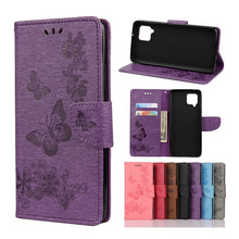 Load image into Gallery viewer, Butterflies Embossing Horizontal Flip Leather Case with Holder &amp; Card Slots &amp; Wallet, For Samsung Galaxy A42 5G, For Nokia 2.4