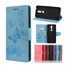 Load image into Gallery viewer, Butterflies Embossing Horizontal Flip Leather Case with Holder &amp; Card Slots &amp; Wallet, For Samsung Galaxy A42 5G, For Nokia 2.4