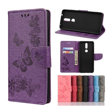 Load image into Gallery viewer, Butterflies Embossing Horizontal Flip Leather Case with Holder &amp; Card Slots &amp; Wallet, For Samsung Galaxy A42 5G, For Nokia 2.4