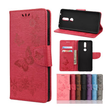 Load image into Gallery viewer, Butterflies Embossing Horizontal Flip Leather Case with Holder &amp; Card Slots &amp; Wallet, For Samsung Galaxy A42 5G, For Nokia 2.4