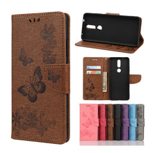 Load image into Gallery viewer, Butterflies Embossing Horizontal Flip Leather Case with Holder &amp; Card Slots &amp; Wallet, For Samsung Galaxy A42 5G, For Nokia 2.4