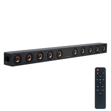 Load image into Gallery viewer, D90 Subwoofer Wooden Bluetooth 4.2 Speaker with Remote Control, Support TF Card &amp; 3.5mm AUX Coaxial &amp; Optical Fiber &amp; U Disk, D90+ Subwoofer