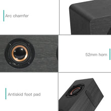 Load image into Gallery viewer, D90 Subwoofer Wooden Bluetooth 4.2 Speaker with Remote Control, Support TF Card &amp; 3.5mm AUX Coaxial &amp; Optical Fiber &amp; U Disk, D90+ Subwoofer