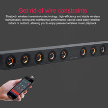 Load image into Gallery viewer, D90 Subwoofer Wooden Bluetooth 4.2 Speaker with Remote Control, Support TF Card &amp; 3.5mm AUX Coaxial &amp; Optical Fiber &amp; U Disk, D90+ Subwoofer