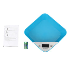 Load image into Gallery viewer, 5000g x 1g Bowl Shaped LED Kitchen Electronic Scale, 5000g x 1g